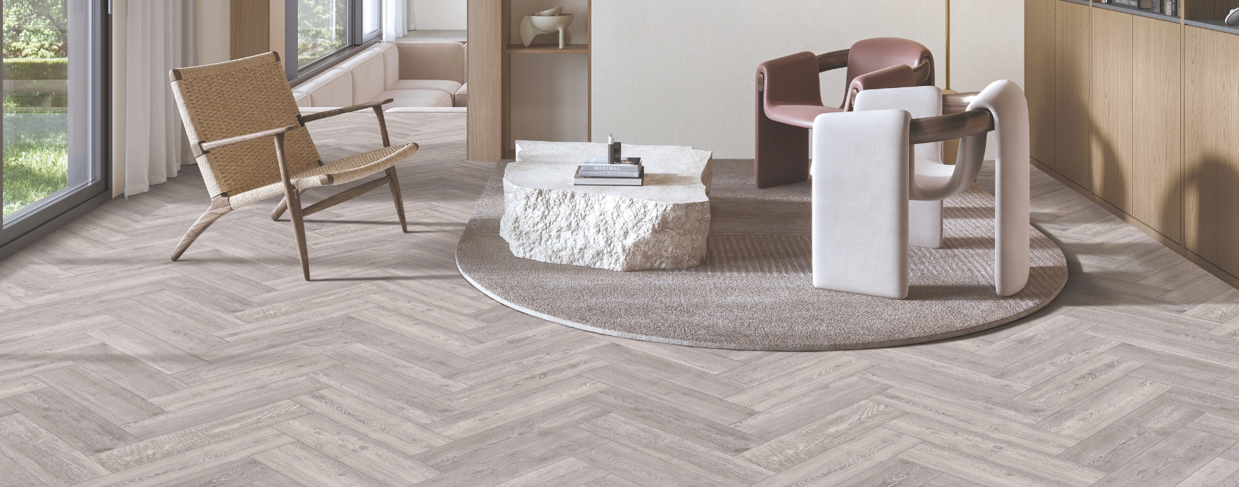 Stylish LVT Parquet designs